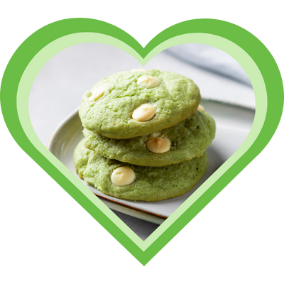 Gezonde groene cookies