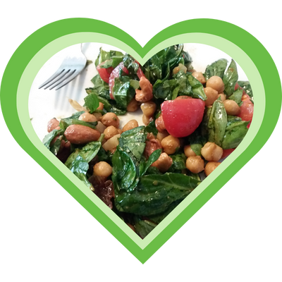 Vegan kikkererwtensalade