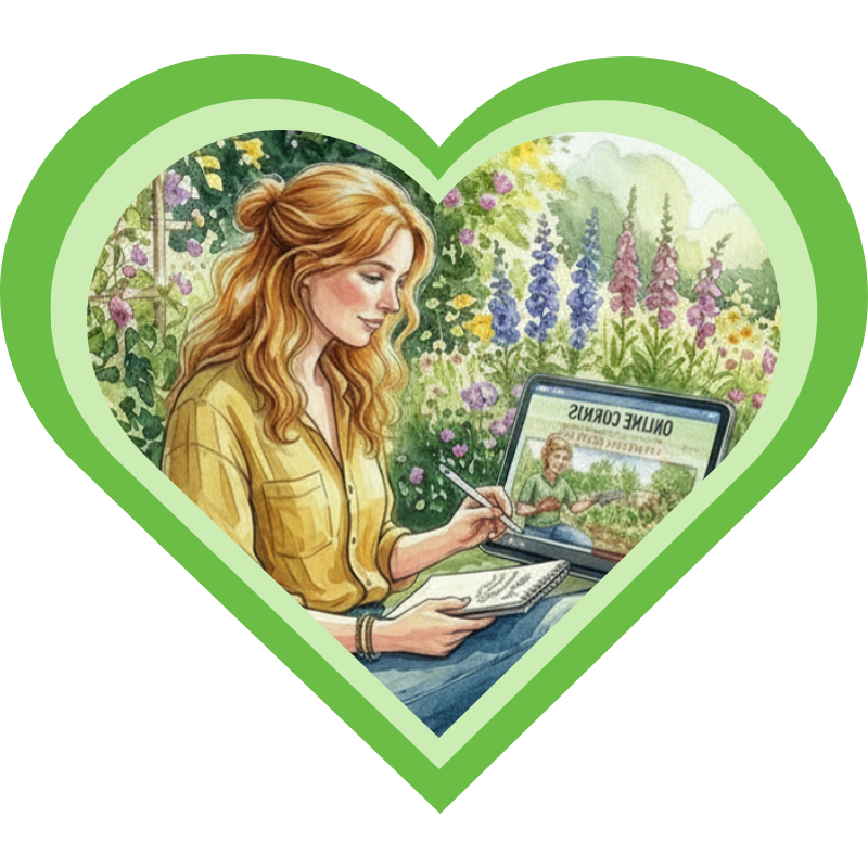 Veld met bloemen om te leren kennen met de cursus Kruiden Leren Kennen