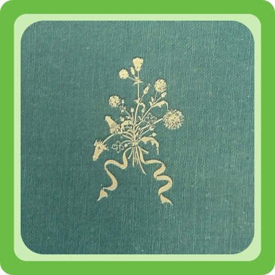 Omslag van het boek De geurende kruidhof door M.C. Blöte