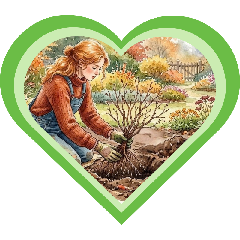 Oktober is de beste tijd om wortelgoed aan te planten voor een inheemse heg